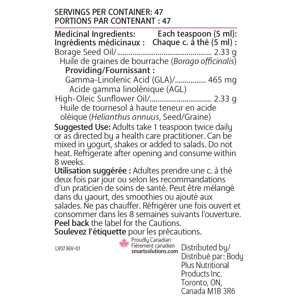 LV0736_GLA Borage Oil_Label