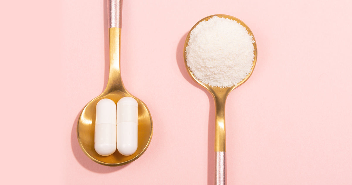 collagen capsules and powder