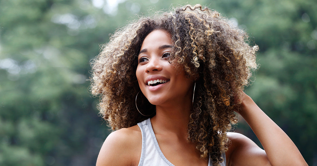 girl smiling