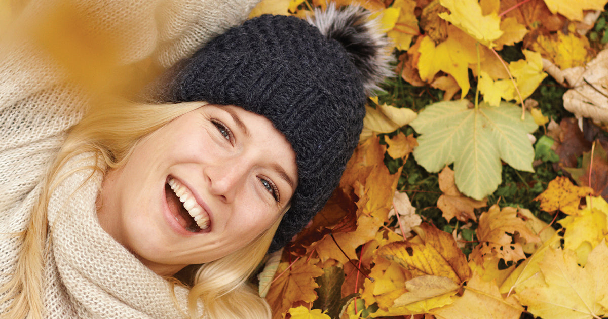 happy looking woman