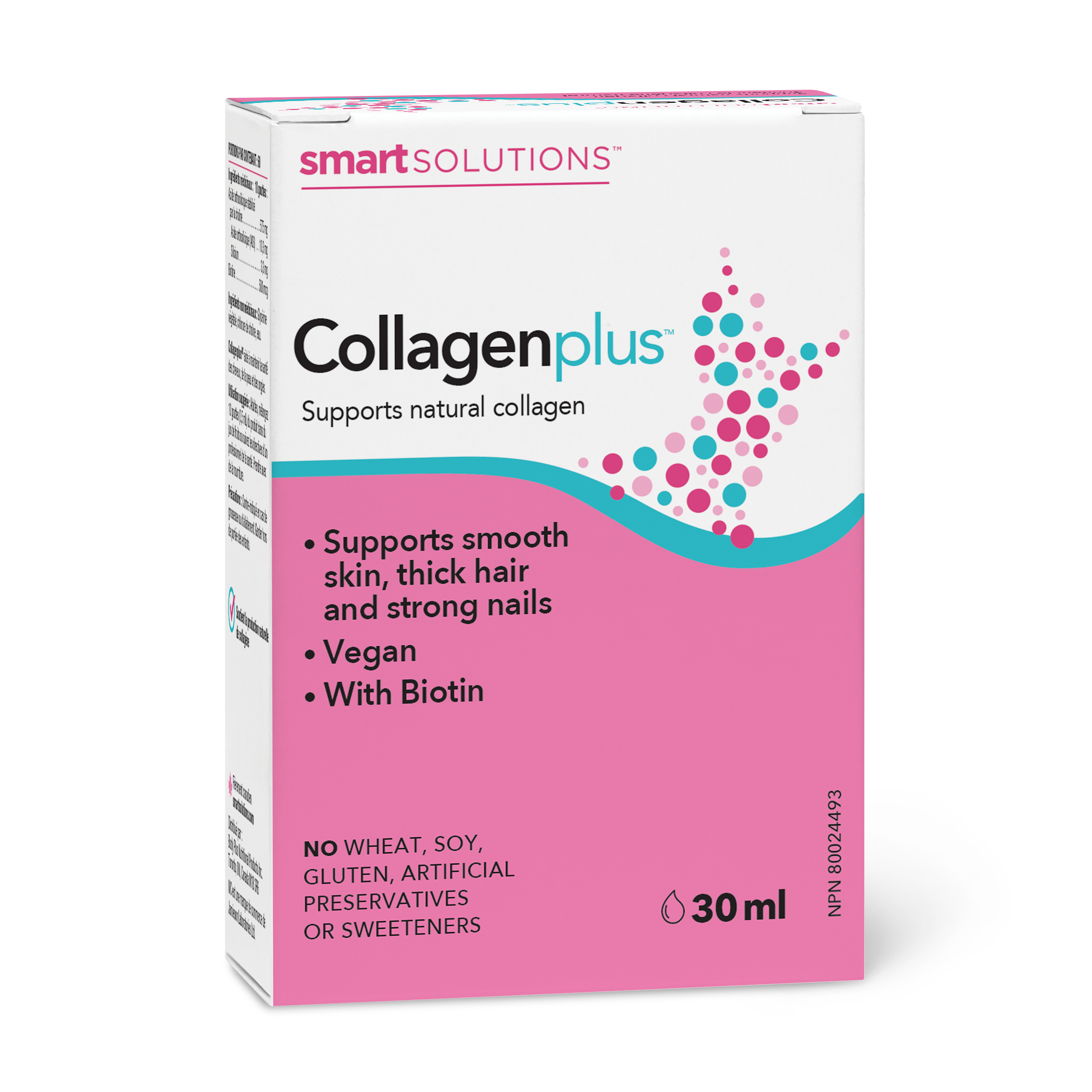 31001720 Smart Solutions Collagen Plus, 30 mL 31001720_SS_CTN_CollagenPlus_30ml_21004922_MAIN