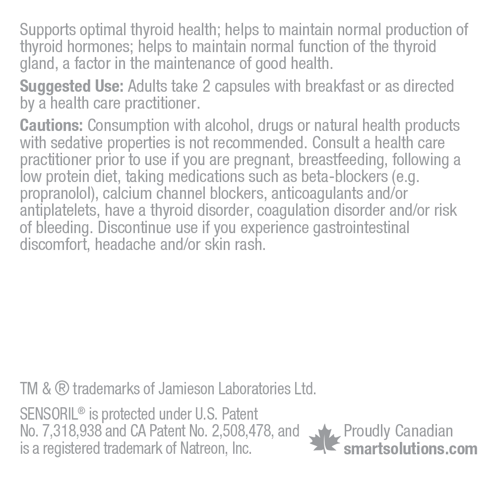 31001711 Smart Solutions Thyrosmart Capsules LV0149_DIR