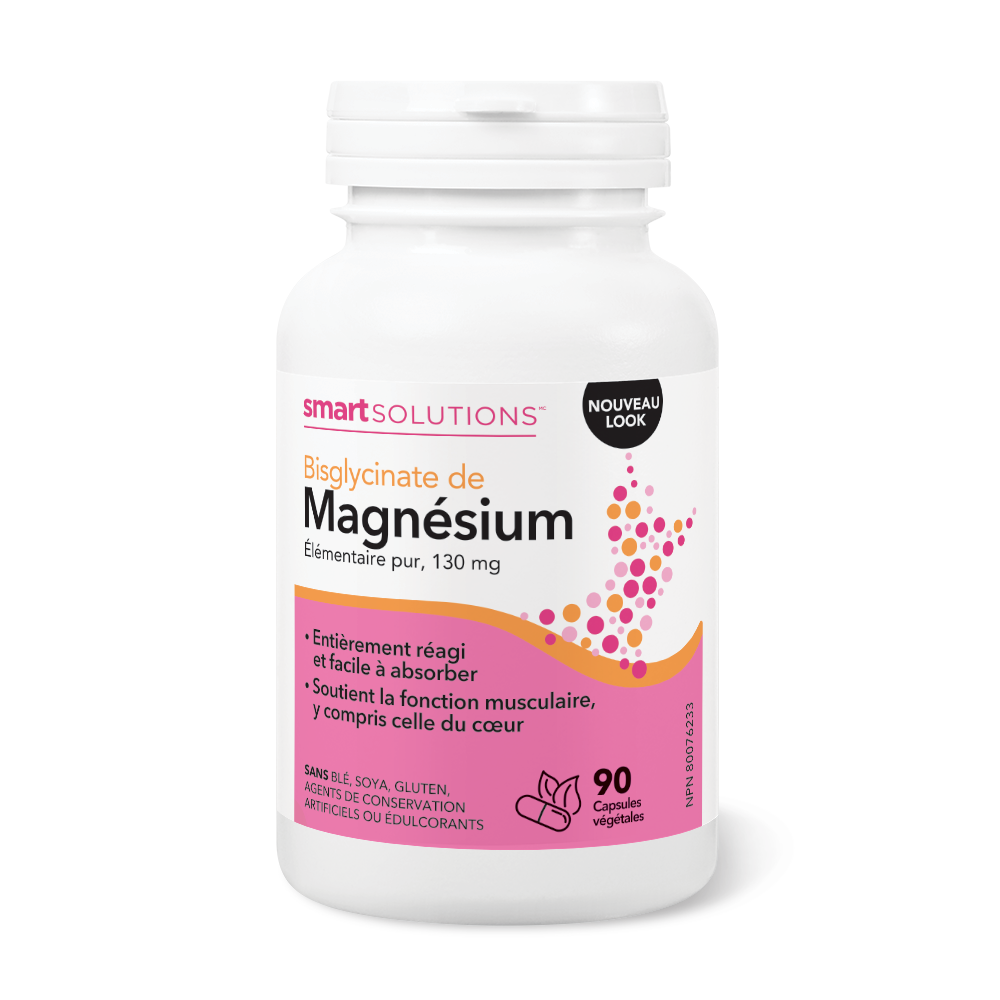 31001732 Smart Solutions Magnesium Bisglycinate 90 Capsules LV1108_MAIN2