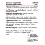 31001732 Smart Solutions Magnesium Bisglycinate 90 Capsules LV1108_NFP