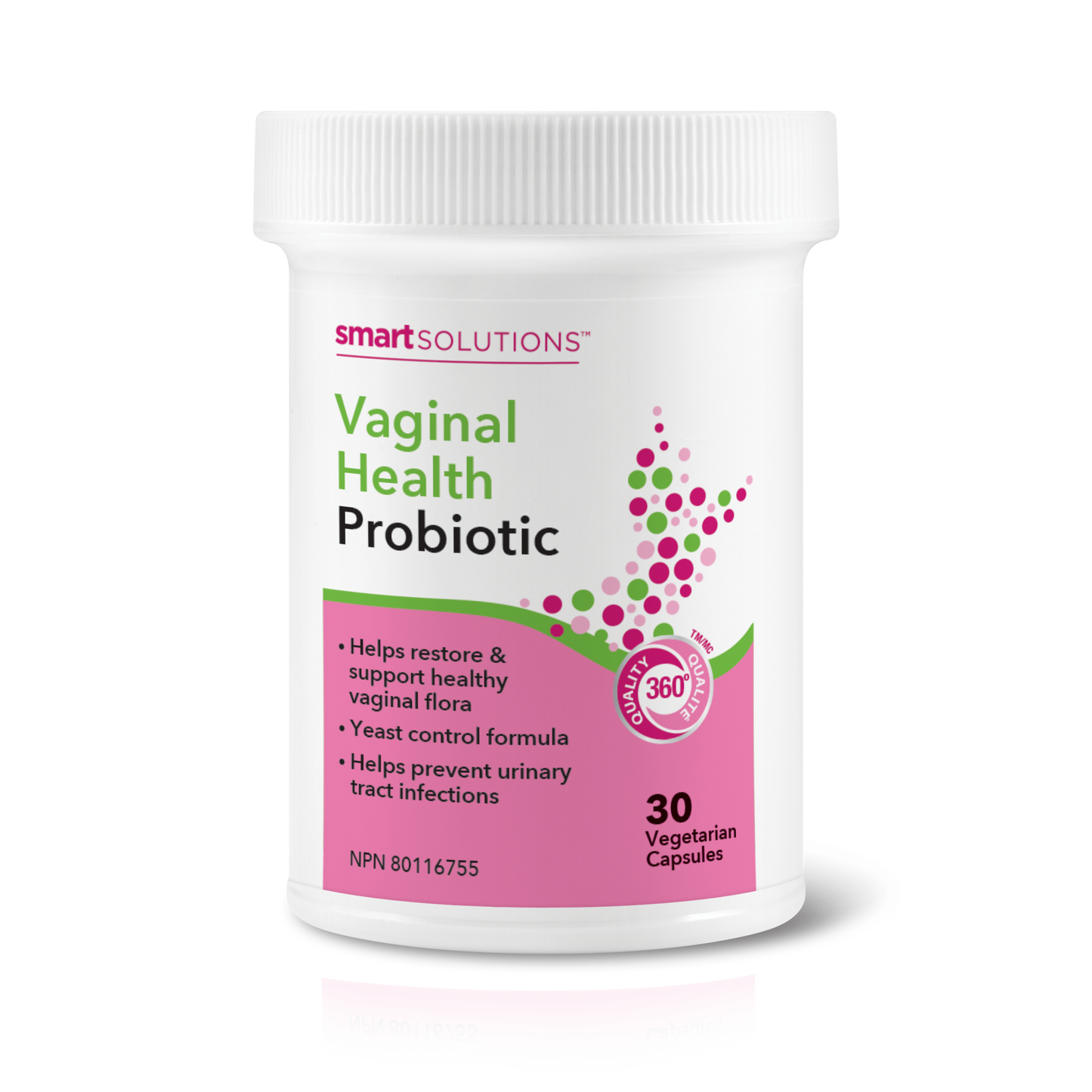 31001844 Smart Solutions Vaginal Health Probiotic 30 Capsules SS1184_ALT