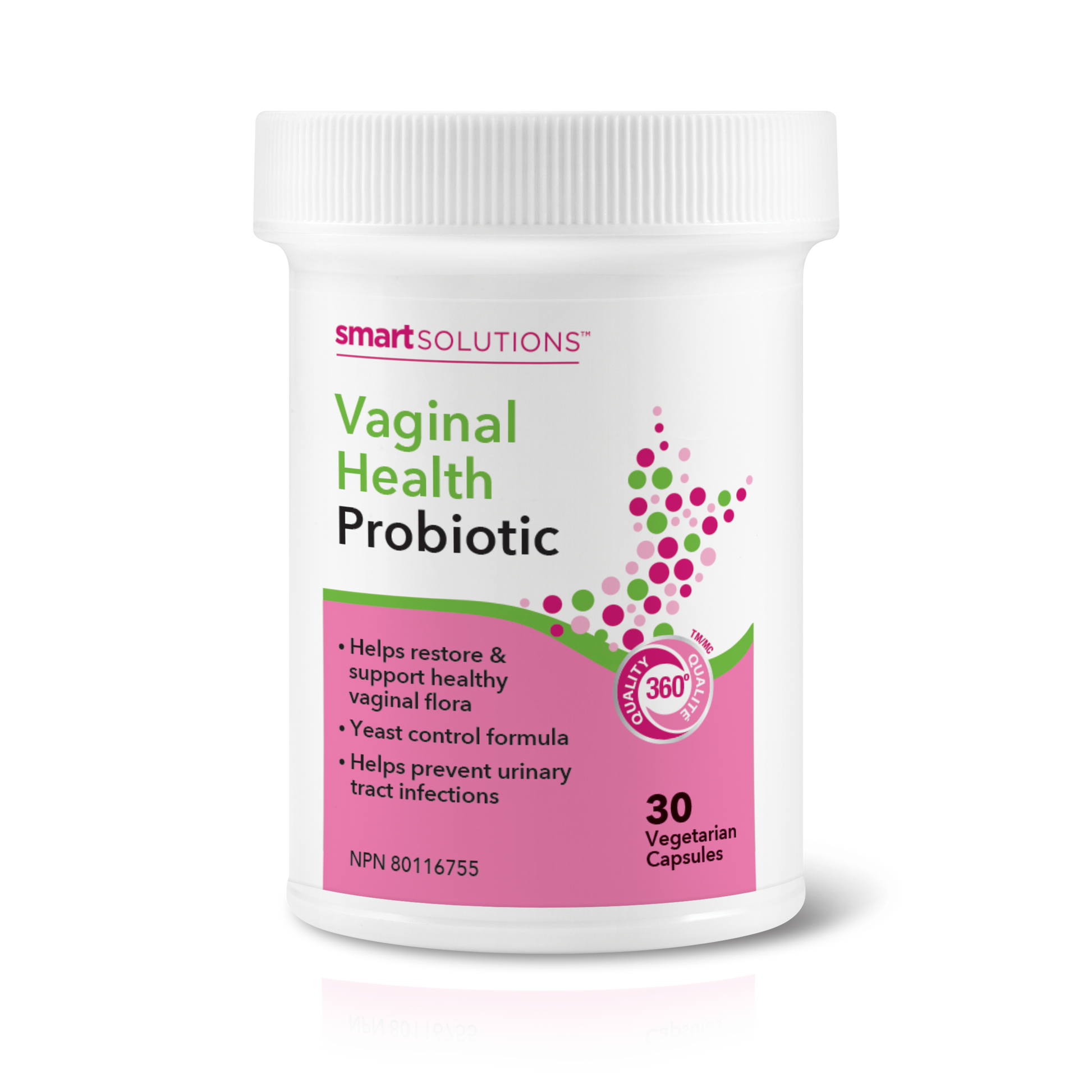 31001844 Smart Solutions Vaginal Health Probiotic 30 Capsules SS1184_ALT