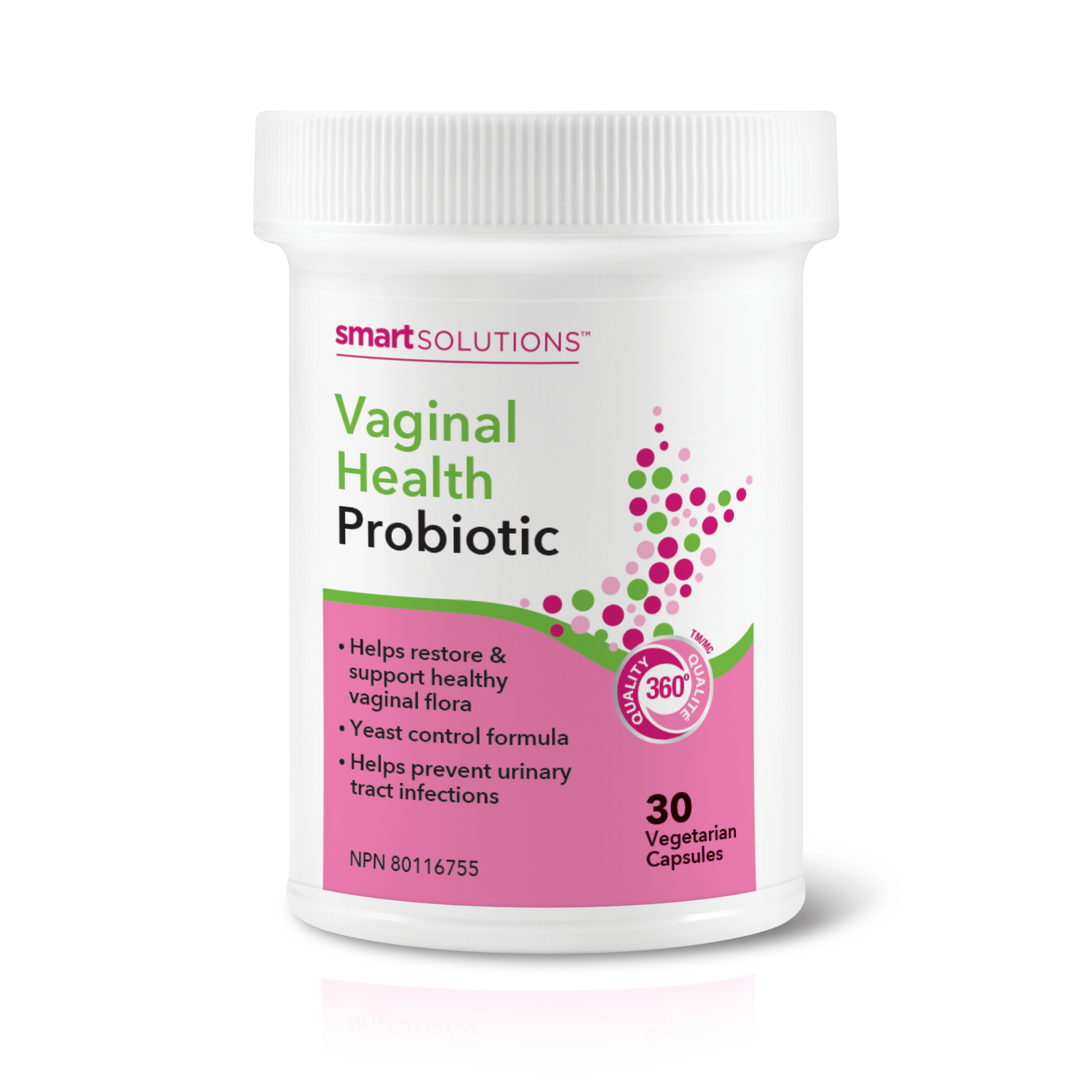 31001844 Smart Solutions Vaginal Health Probiotic 30 Capsules SS1184_ALT