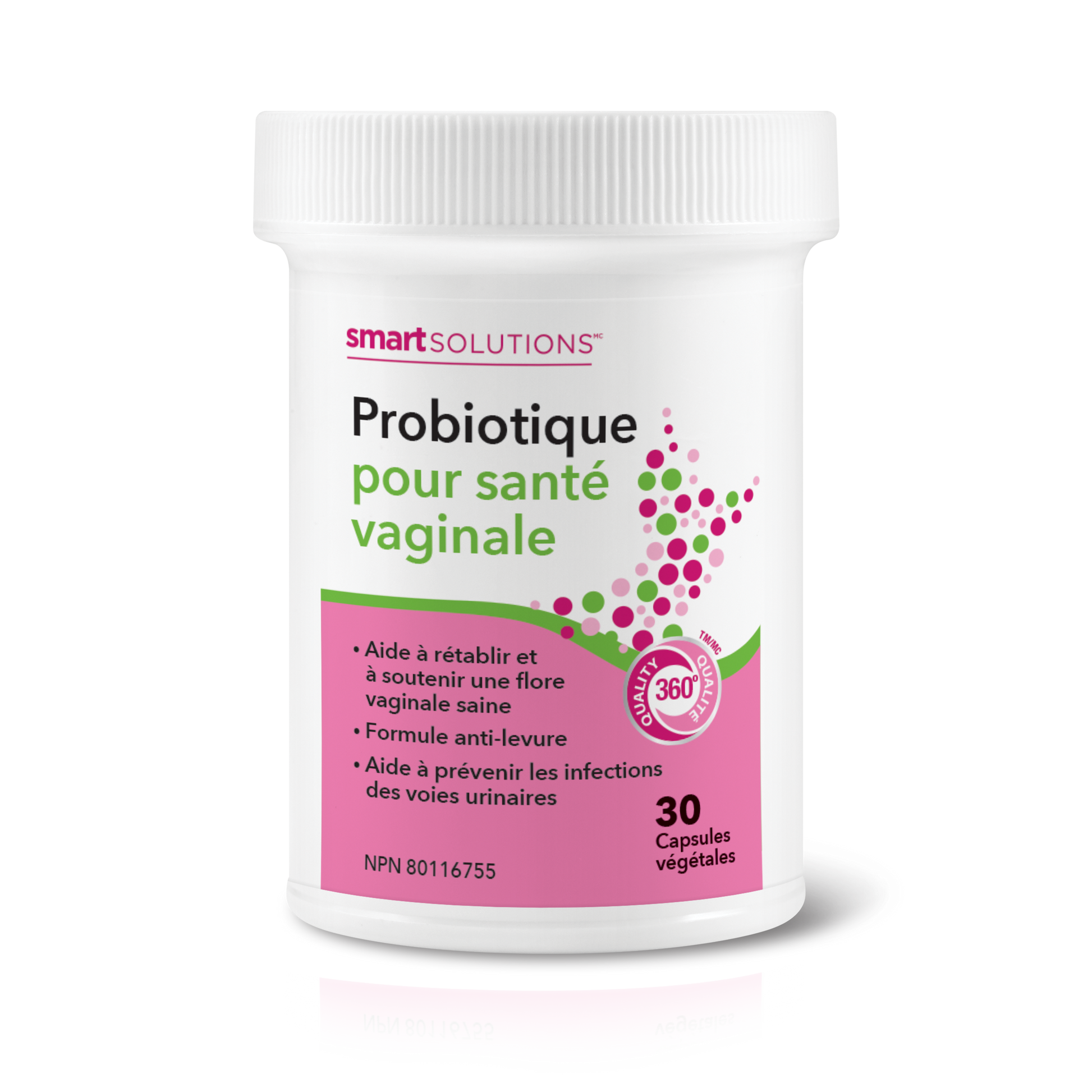 31001844 Smart Solutions Vaginal Health Probiotic 30 Capsules SS1184_ALT2