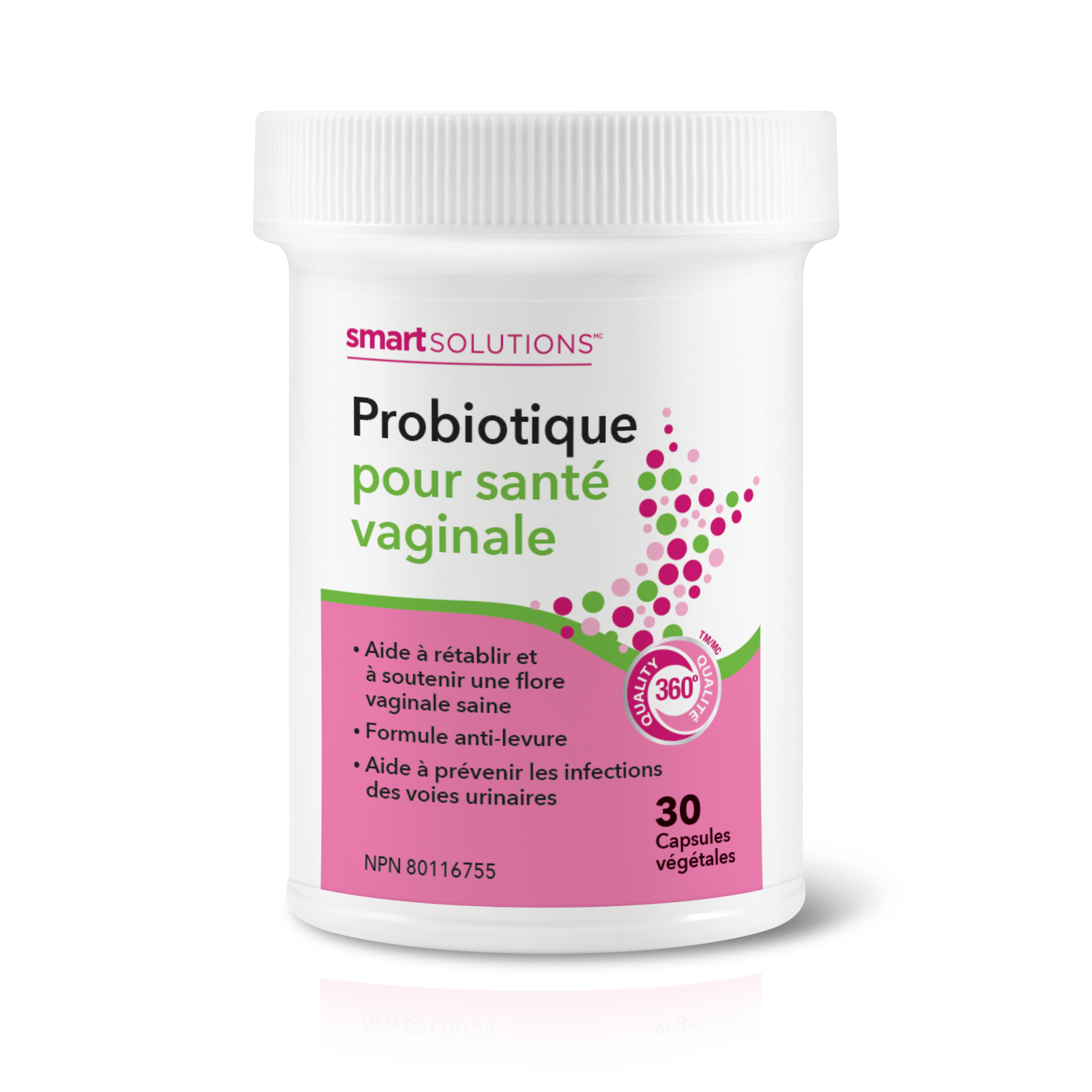 31001844 Smart Solutions Vaginal Health Probiotic 30 Capsules SS1184_ALT2