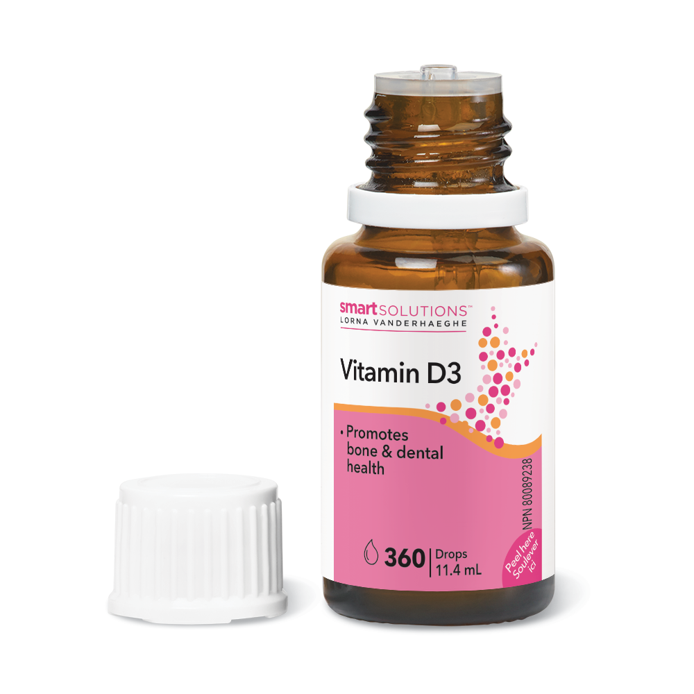 LV1818_Vitamin D3 Drops_Bottle Open